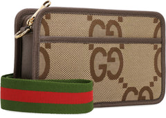 Jumbo GG Mini Messenger Bag, Gold Hardware