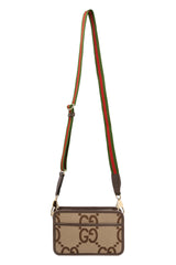 Jumbo GG Mini Messenger Bag, Gold Hardware