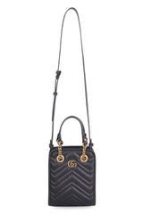 GG Marmont Mini Crossbody Bag, Gold Hardware