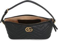 Gg Marmont Shoulder Bag Black