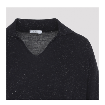 MAYFEYR - PESERICO - Lurex Polo Sweater - A99271F1809771462