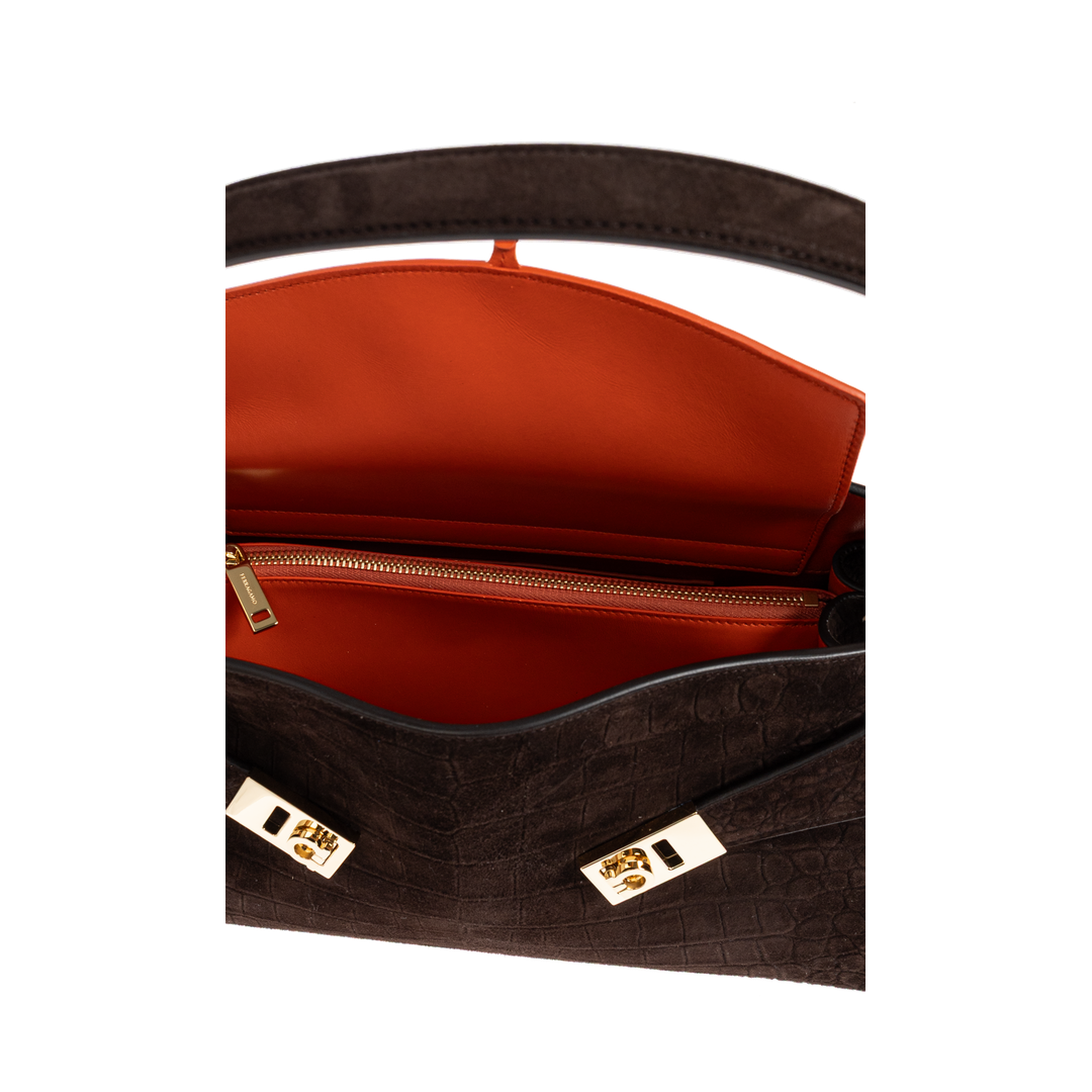 MAYFEYR - Ferragamo - Shoulder Bag Hug - 219816HUGSHS792871TESTADIMORO