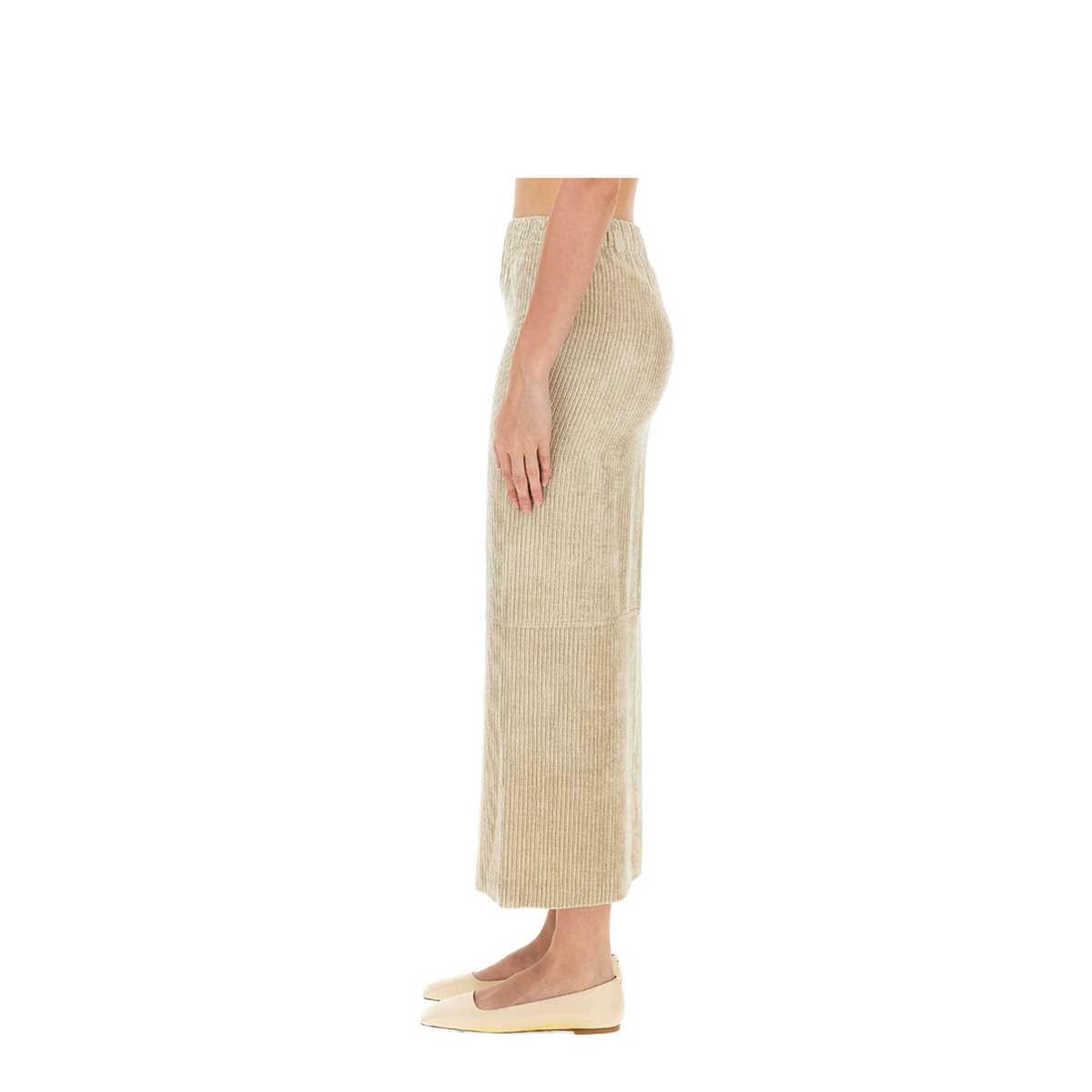 MAYFEYR - Alysi - Velvet Skirt - 154031A4216SAND