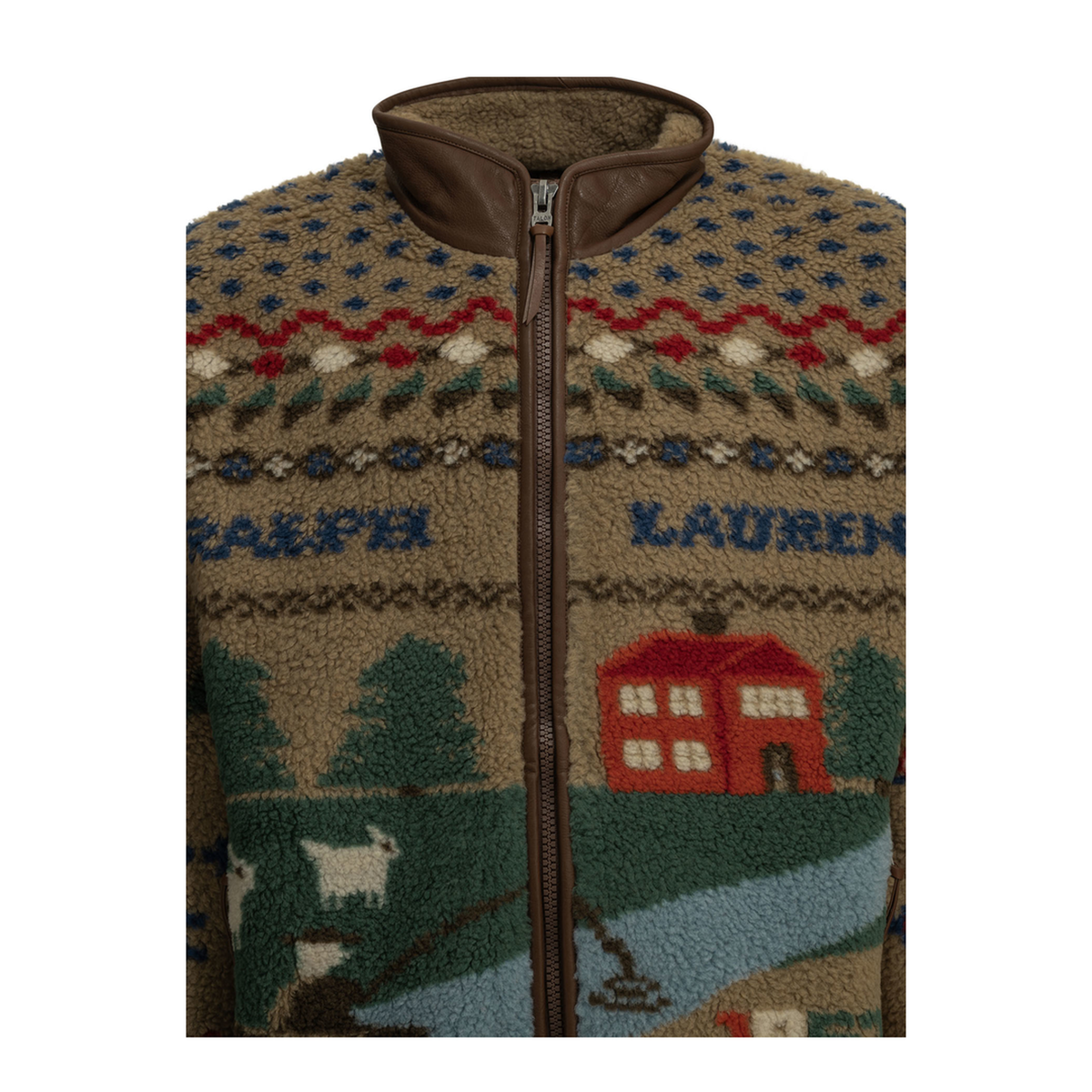 MAYFEYR - Polo Ralph Lauren - Panorama Fleece Jacket - 710B26317001MONTANAKHAKI