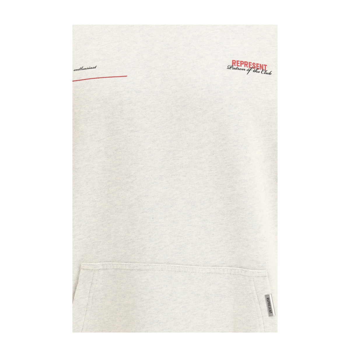 MAYFEYR - Represent - Cotton Hoodie - MLM4270CREAMMARL