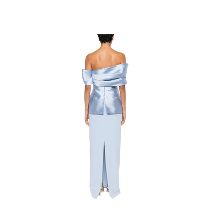MAYFEYR - Solace London - Dresses Light Blue - OS48039LIGHTBLUE