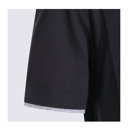 Men's Crew-Neck T-Shirt Dark Blue