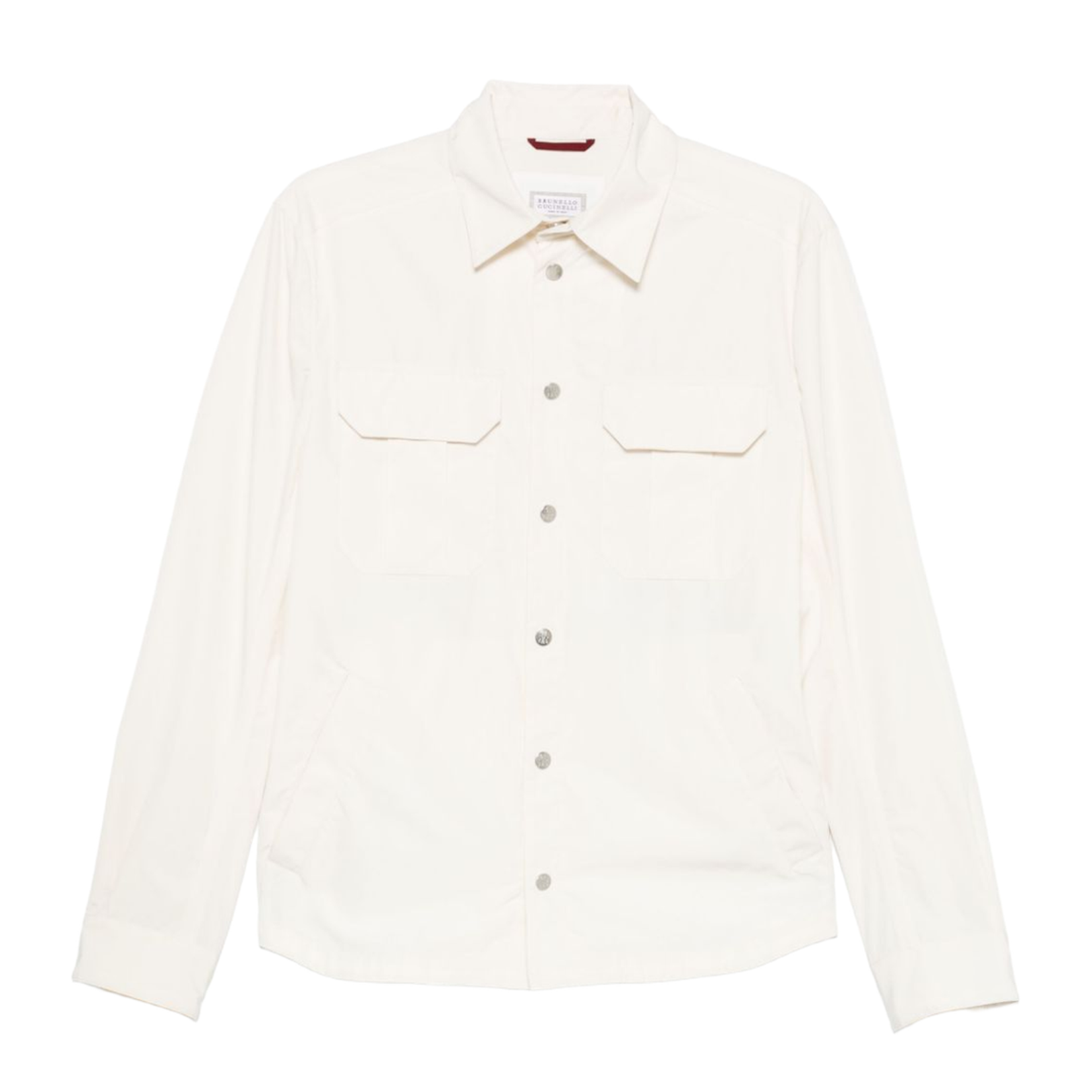 Light Beige Button-Up Jacket