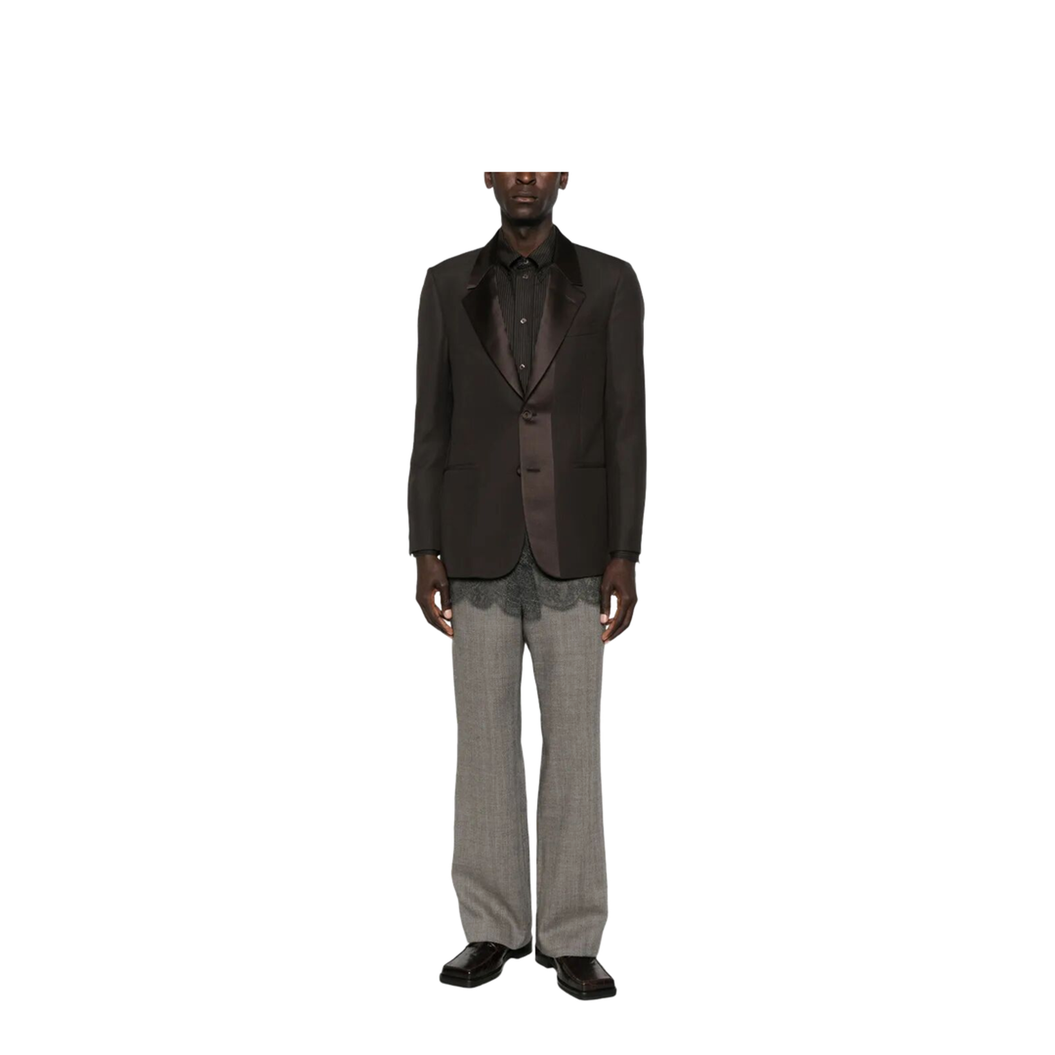 MAYFEYR - Fendi - Single-Breasted Wool Crêpe Tailored Blazer - FJ0980AOYI