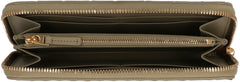 Intrecciato Long Wallet, Gold Hardware