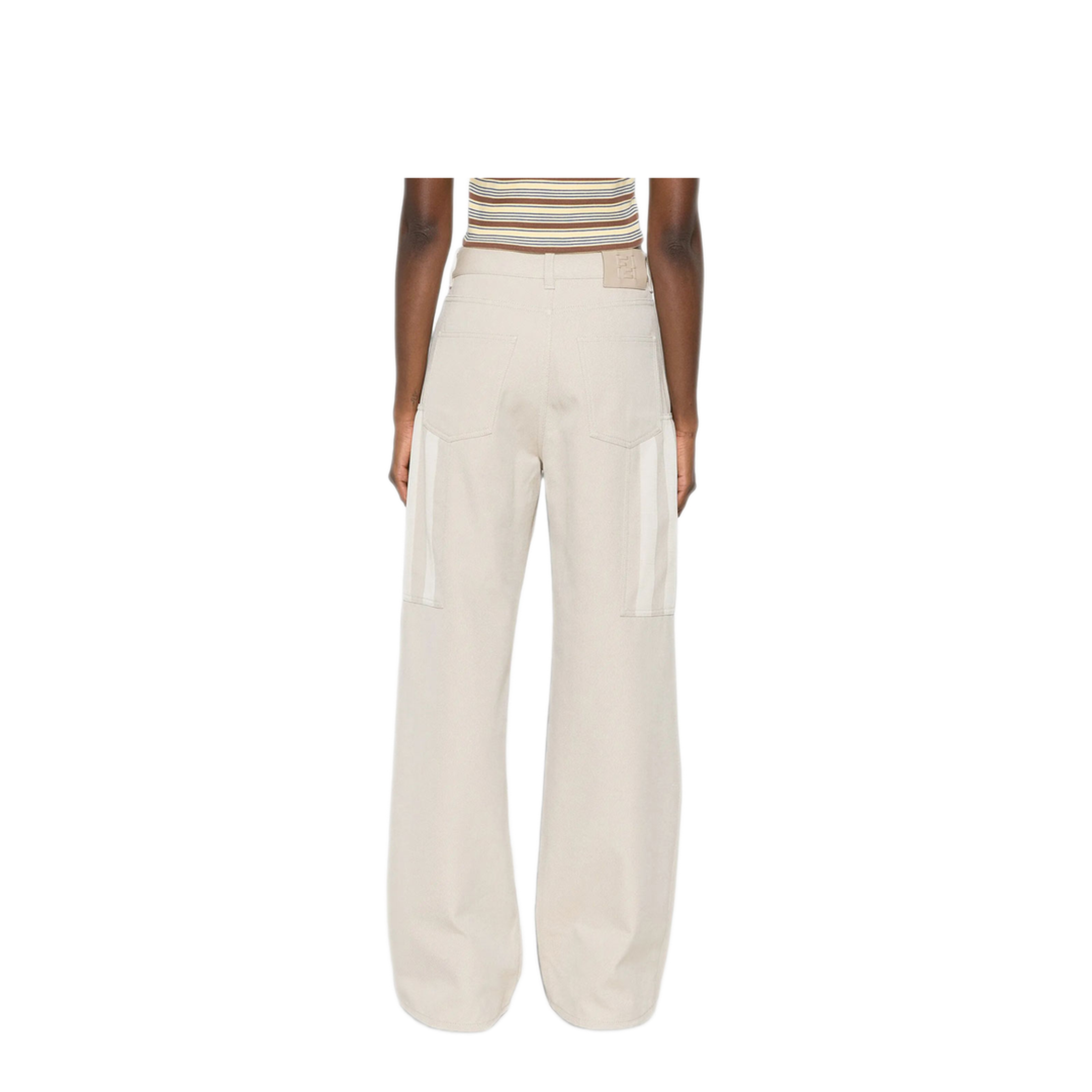 MAYFEYR - Fendi - Pequin Drill Trousers - FLP900AW8IF1WX0