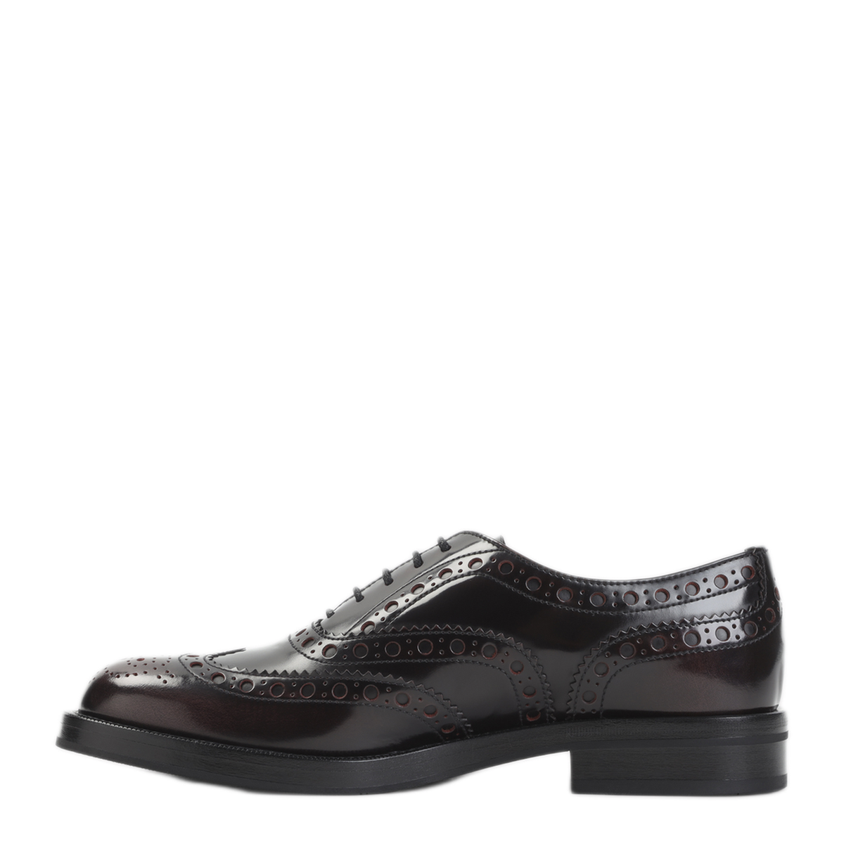 MAYFEYR -  - Brogue Oxford Shoes In Dark Burgundy - DE03059EMF0ADY