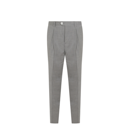 Mlange Wool Pants - Grey