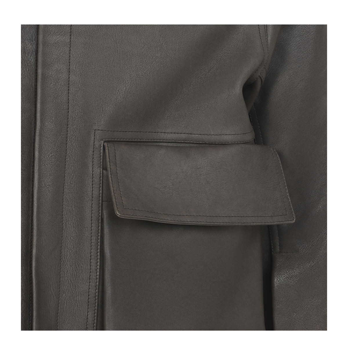 MAYFEYR - Rick Owens - Tower Alice Leather Jacket - RR02F4705LCD39