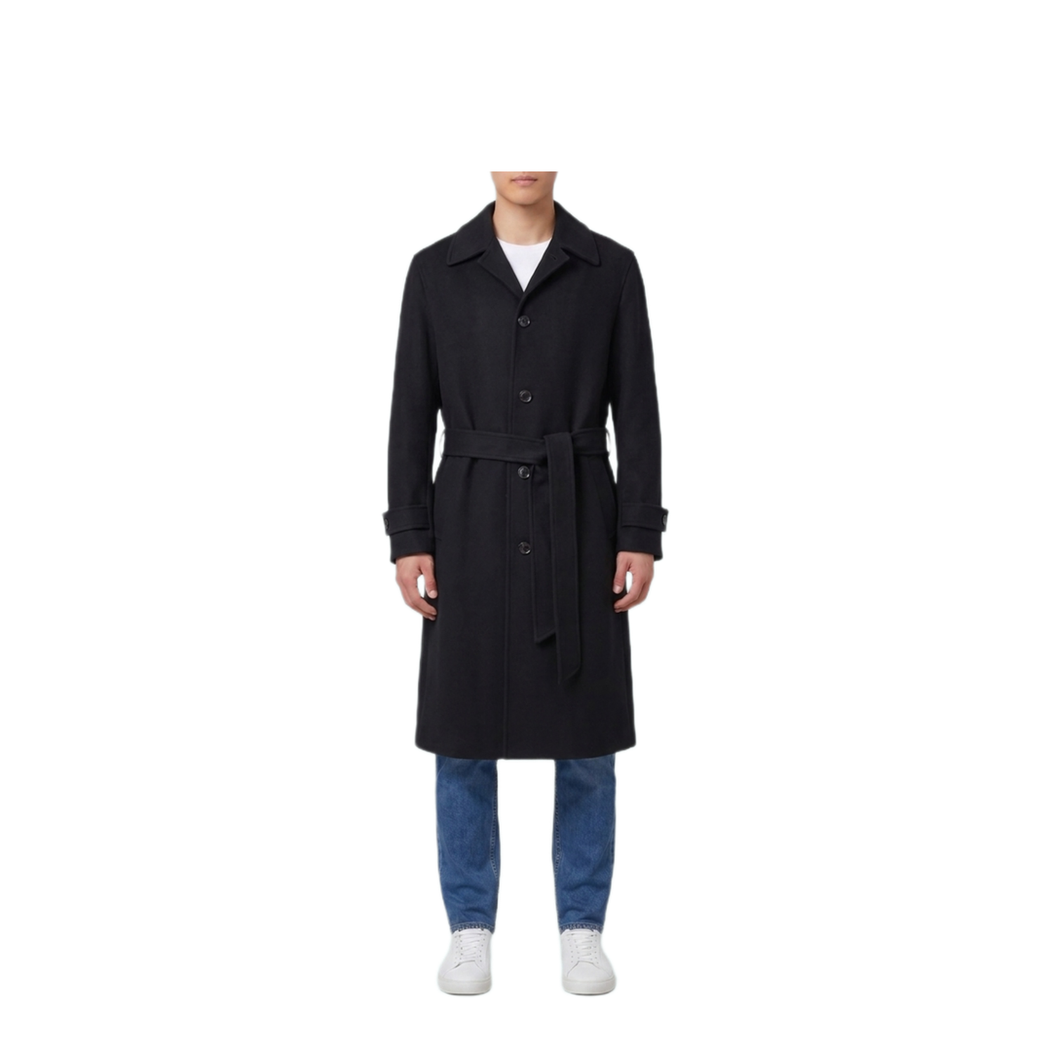 MAYFEYR - Lardini - Single Breasted Virgin Wool Cashmere Coat - AC23009ACSP67642999