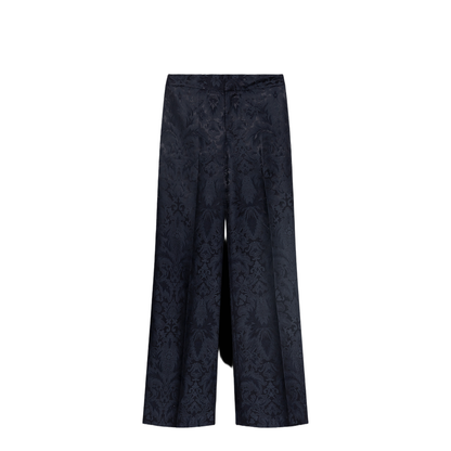 Trousers with Silk Trim