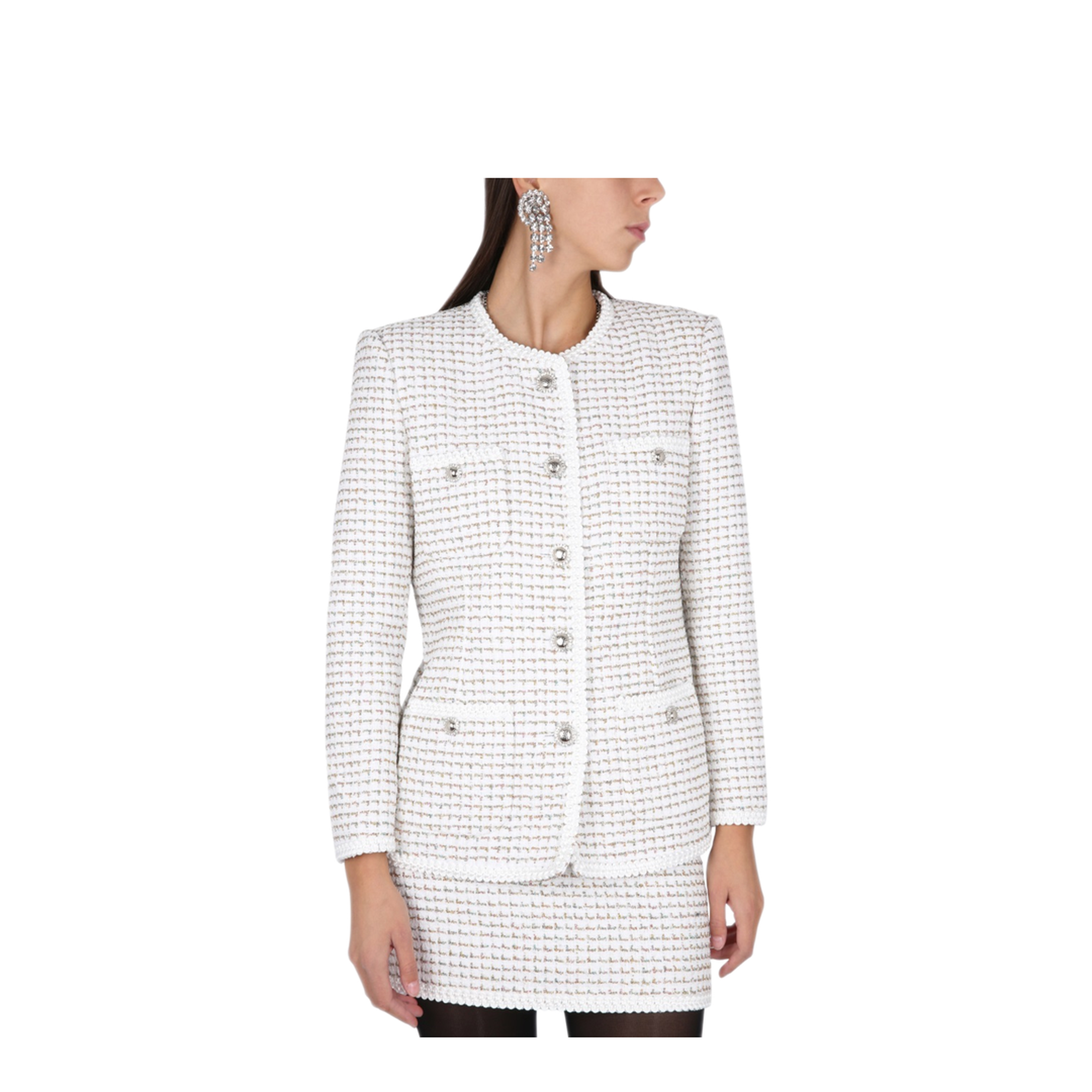 MAYFEYR - Alessandra Rich - Tweed Jacket - FAB3168F3805822