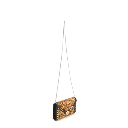 Rockstud Mini Pony Skin Shoulder Bag