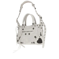 Neo Cagole XS Top Handle Bag, Silver Hardware