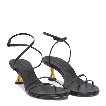MAYFEYR - Studio Amelia - Helix 50Mm Heeled Sandals - F850CFSHELIX50BLK