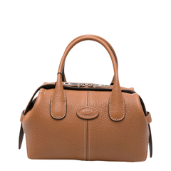 Di Bag Mini Calf Leather Tote Bag - Luggage