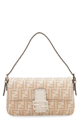 FF Baguette Shoulder Bag, Gold Hardware