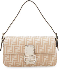 FF Baguette Shoulder Bag, Gold Hardware