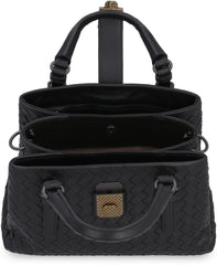 Intrecciato Small Roma Top Handle Bag