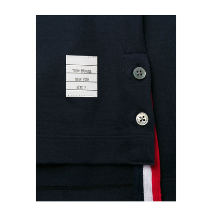 MAYFEYR - Thom Browne - Ss Ringer Tee In Medium Weight Jersey - MJS083A00042415