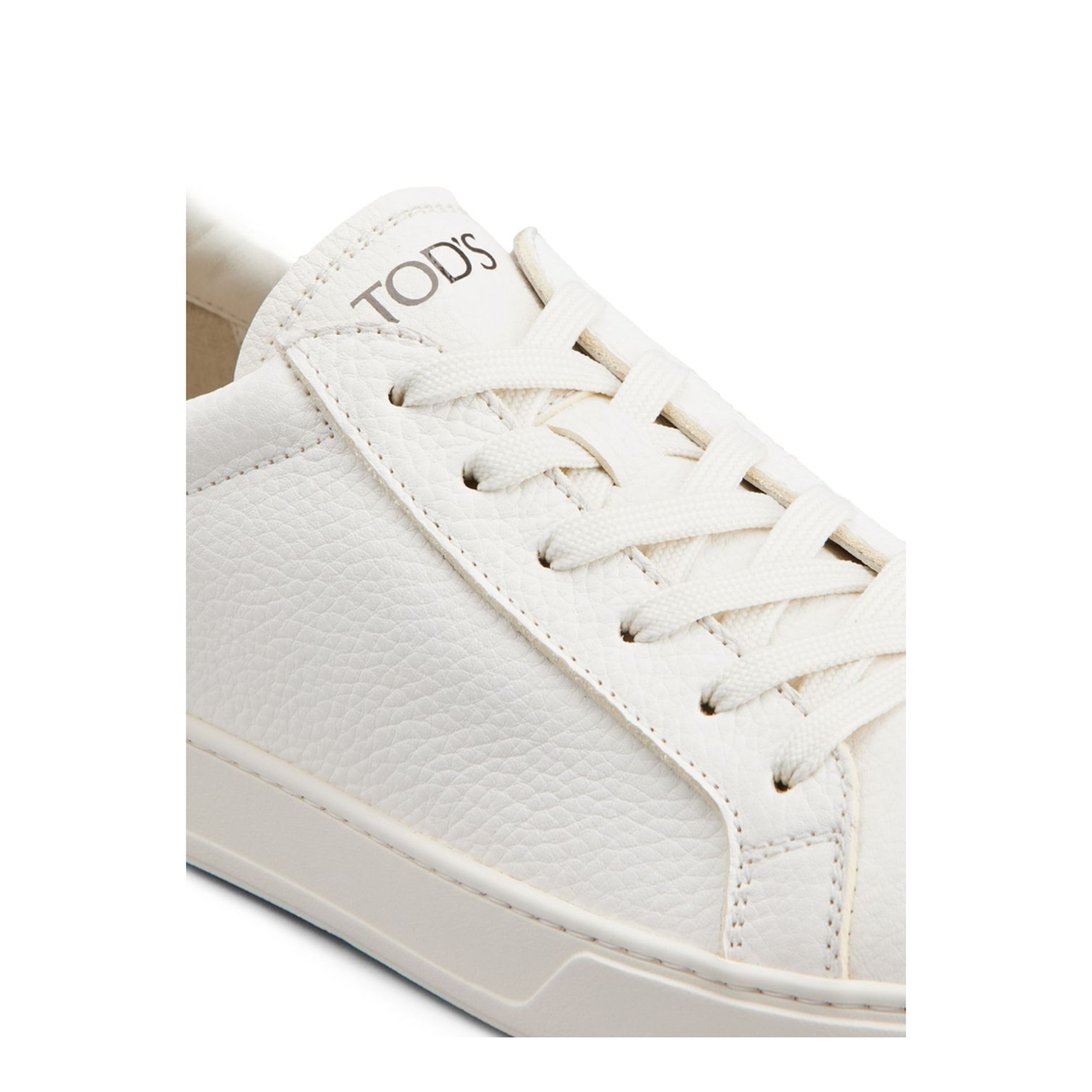 White Front Lace-Up Fastening Shoes