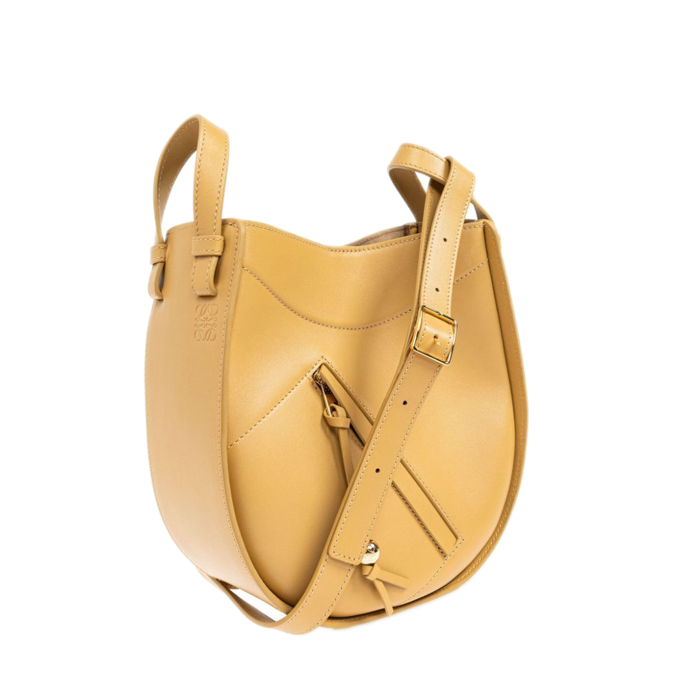 MAYFEYR - Loewe - Hammock Slice Bag In Shiny Calfskin - A538HHSX01