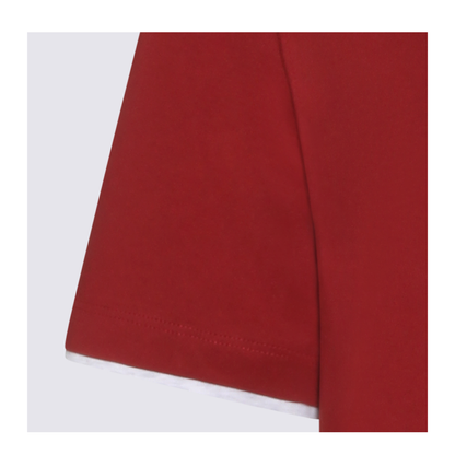 T-Shirt With Faux-Layering