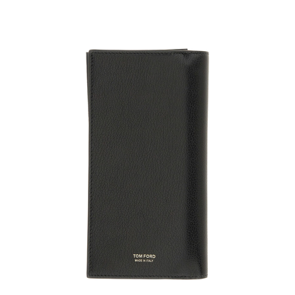 Vertical Leather Wallet