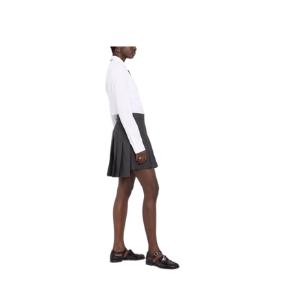 MAYFEYR - Thom Browne - Pleated Mini Skirt - FGC402V00626025