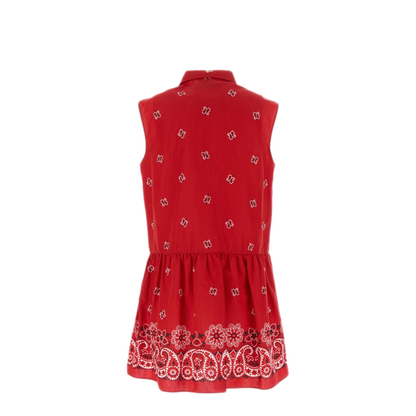 MAYFEYR - Miu Miu - Printed Cotton Blend Dress - MF5889SOOO17XYF0976