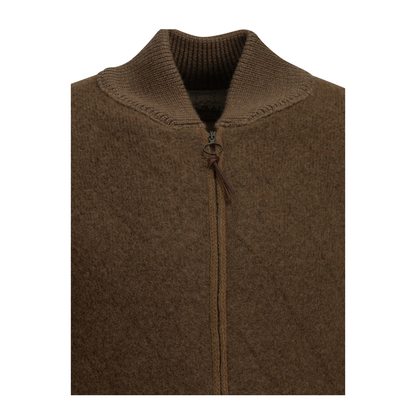 MAYFEYR - Rakkì - Camel Colored Bomber Jacket - QUILTEDJKTYKTABACCO