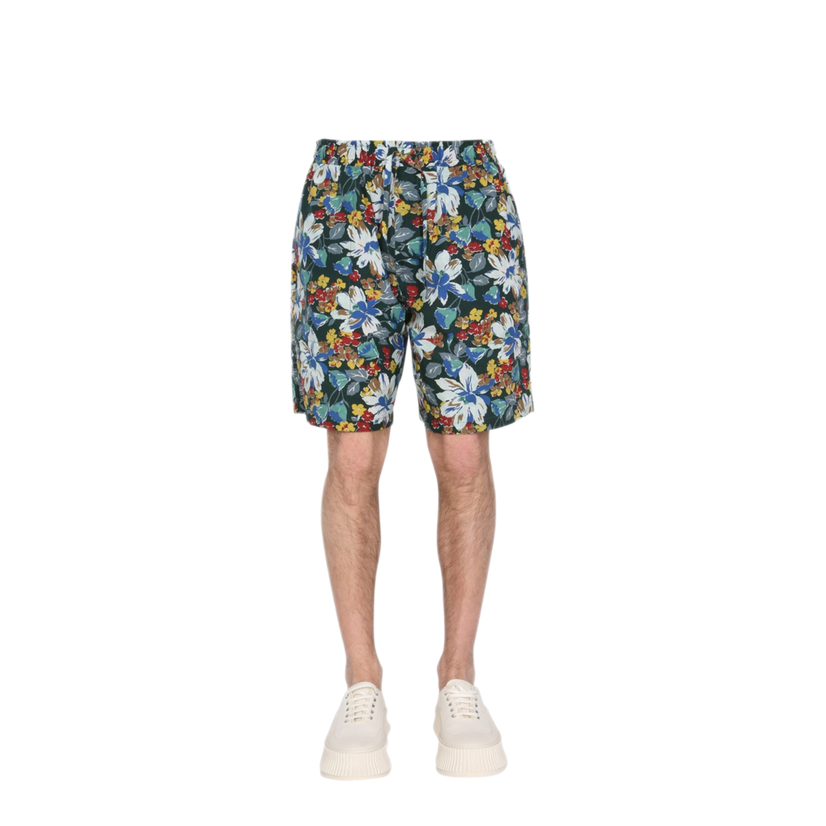 MAYFEYR - YMC - Bermuda With Floral Print - P9QAGY103MULTI