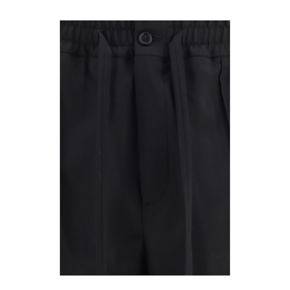 MAYFEYR - Valentino - Vlogo Embroidered Cotton Gabardine Pants - 9V3RBN3225S