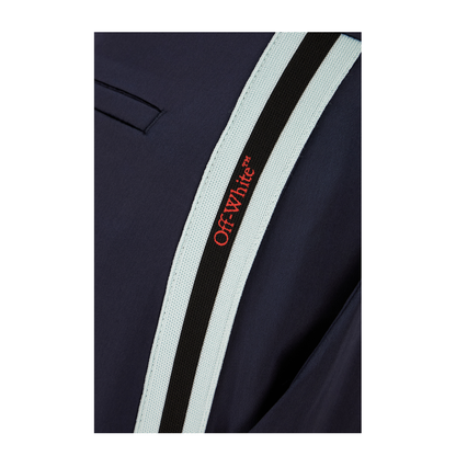 Midnight Blue Acetate Blend Joggers