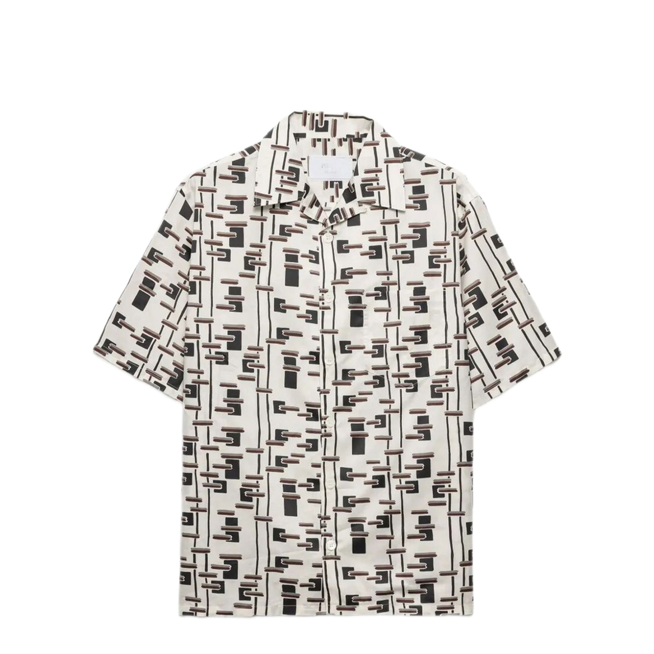 MAYFEYR - Prada - Printed Cotton Blend Bowling Shirt - UCS414SUMO19GWF0S8V