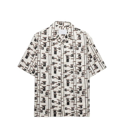 MAYFEYR - Prada - Printed Cotton Blend Bowling Shirt - UCS414SUMO19GWF0S8V
