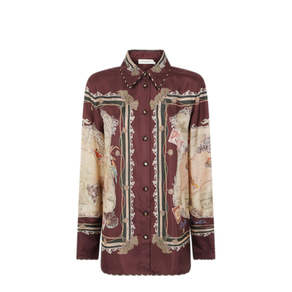 MAYFEYR - Zimmermann - Valiant Printed Silk Shirt - 0901TF261PLSCF