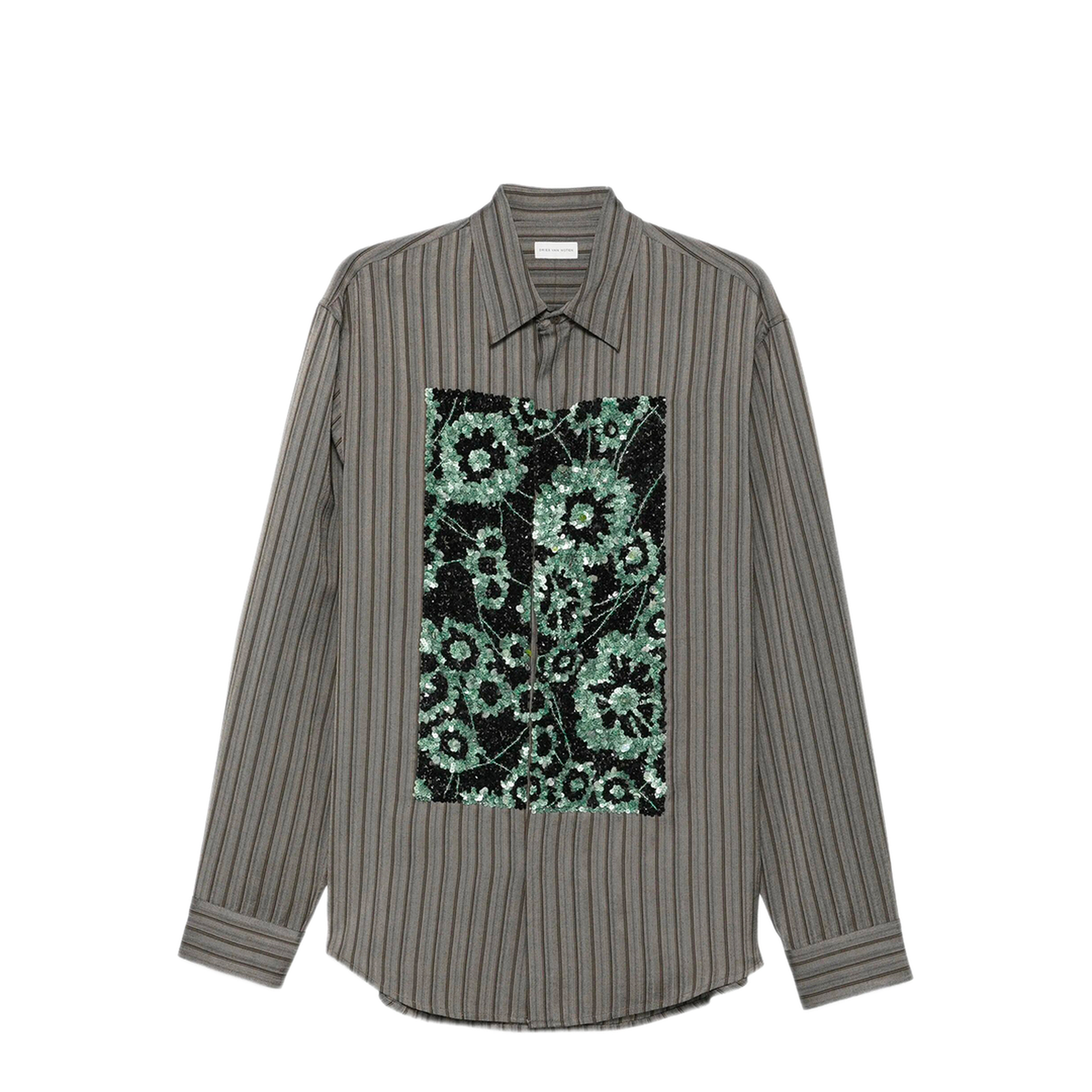 MAYFEYR - Dries Van Noten - Caper Emb Shirt - 0207163067802