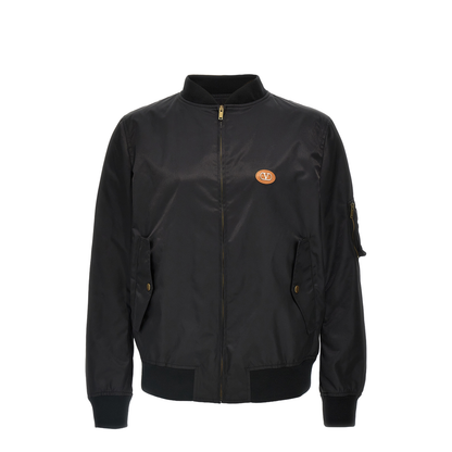 Logo Bomber Jacket