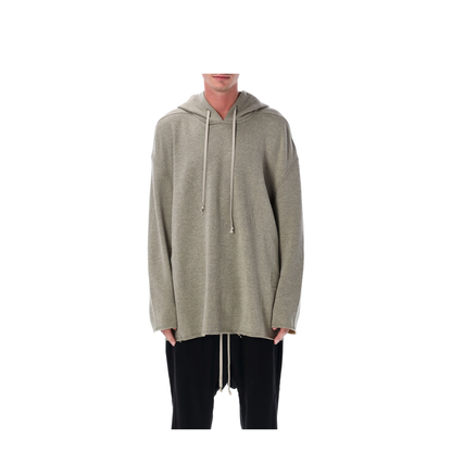 MAYFEYR - Rick Owens - Grey Melange Peter Hoodie Sweatshirt - DU02E7280FGM178