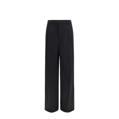 MAYFEYR - Saint Laurent - Fluid Grain De Poudre Trousers - A000O7Y7E63