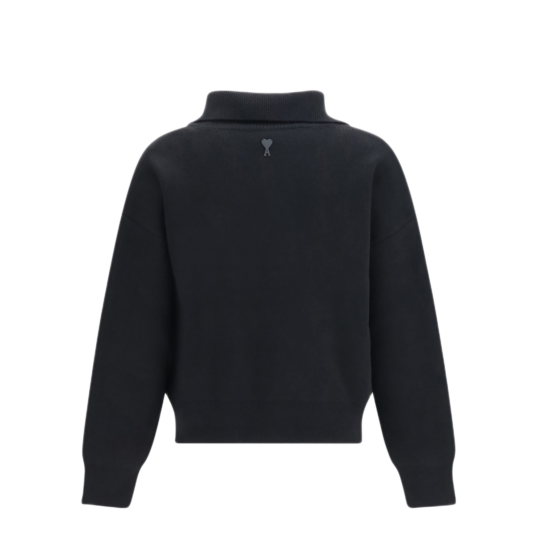 MAYFEYR - Ami Paris - High Neck Buttoned Sweater - UKS885KN0192