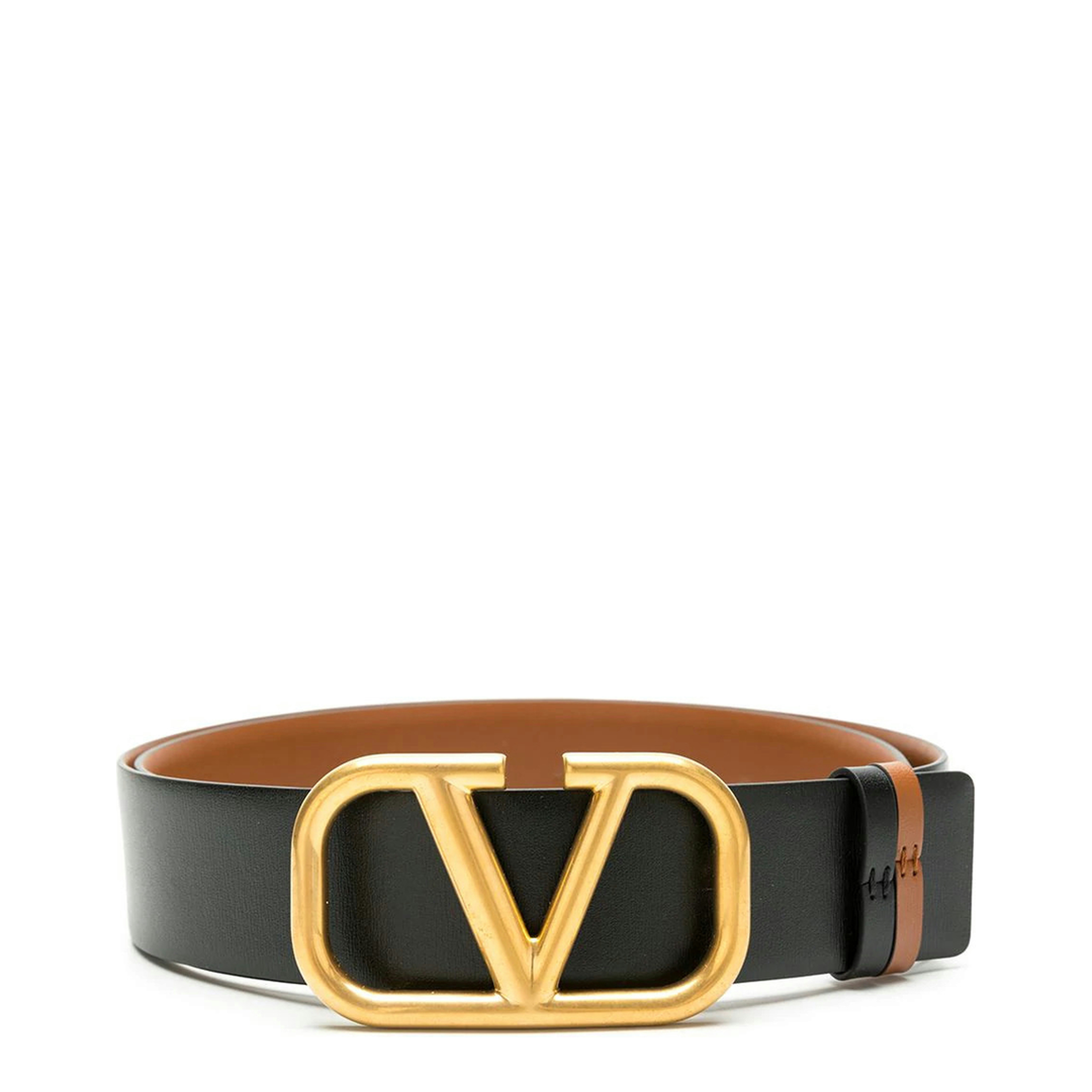 V Logo Reversible Belt