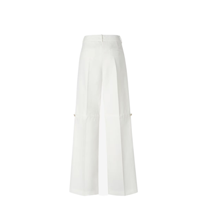 White Cotton Trousers