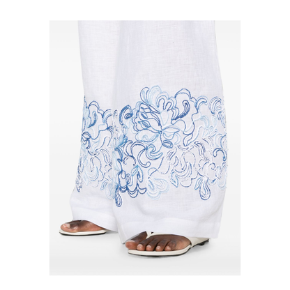 MAYFEYR - Ermanno Scervino - Trousers White - D484P308ZQRR4814